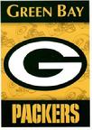 GREEN BAY PACKERS VERTICAL FLAG