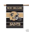NEW ORLEANS SAINTS 2 SIDED HOUSE PORCH BANNER FLAG