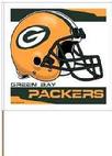 GB Packers stick flag
