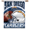 SAN DIEGO CHARGERS VERTICAL BANNER FLAG 