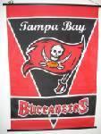 TAMPA BAY BUCCANEERS SCROLL BANNER FLAG