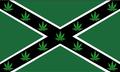 Pot leaf rebel flag 