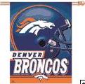 Denver Broncos vertical flag