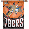 76ers Vertical Banner 27" X 37"