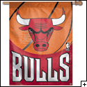 Chicago Bulls Vertical Banner 27" X 37"