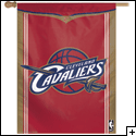 CAVALIERS-CLEVELAND VERTICAL BANNER FLAG 27X37