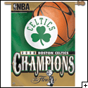 Celtics Champions Vertical Banner 27" X 37"