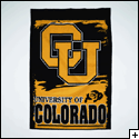 Colorado University Vertical Banner Flag 27 X 37