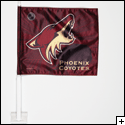 Phoenix Coyotes Two Sided Car Flag