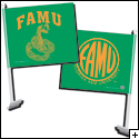 Florida A & M Car Flags