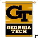 Georgia Tech Yellow Jackets Vertical Banner Flag 27 X 37