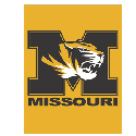 Missouri U banner flag