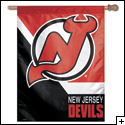 NHL NEW JERSEY DEVILS VERTICAL BANNER FLAG 27 X 37
