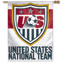 US Nat soccer banner flag