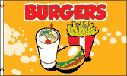 BURGERS 3'X5' FLAG