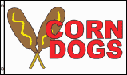 CORN DOGS 3'X5' FLAG