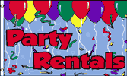 PARTY RENTALS 3'X5' FLAG