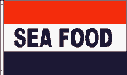 SEA FOOD 3'X5' FLAG
