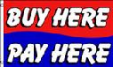 Buy Here Pay Here Flag