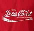 Enjoy Jesus Christ flag