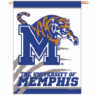 Memphis University Tigers vertical flag