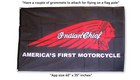 Indian Motorcycles Head flag