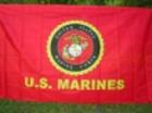 US MARINES Seal FLAG 3'X5'