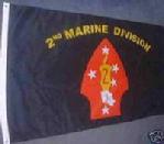 2nd MARINE DIVISION FLAG 3'X5'