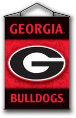 Georgia Bulldogs Scroll Flag