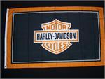 HARLEY DAVIDSON black flag