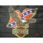 Harley Davidson Rebel flag