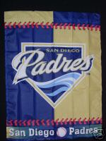 MLB SAN DIEGO PADRES FLAG 27 X 37 BANNER