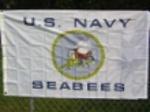 Seabees white flag 