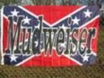 Mudweiser Confederate flag