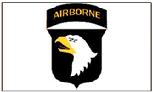 101ST AIRBORN FLAG 3 X 5 
