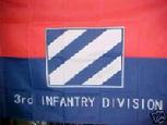 3RD INFANTRY DIVISION US ARMY FLAG 