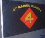4TH MARINE DIVISION FLAG 