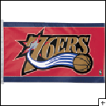 76ers 3' X5' Flag