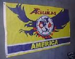 AGUILAS AMERICA SOCCER CLUB FLAG 3X5' BANNER FUTBOL MEX