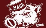UofArkansa SOOIU MAGA flag