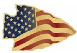 Arrow Head USA flag