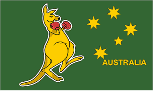 AUSTRALIAN FOOTBALL BOXING KANGAROO FLAG 3X5 FT