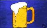 BEER MUG FLAG 3X5' 