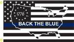 Cont 1776 Betsy Ross Back the blue flag