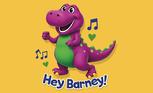 Hey Barney flag