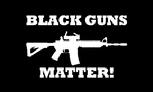 Black Guns Matter flag