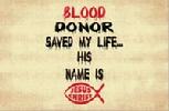 Blood Donor Saved My Life His Name Is Jesus flag