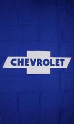CHEVROLET BLUE VERTICAL FLAG BANNER