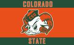 Colorado State Ramms old school flag