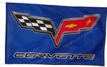  Corvette blue flag
